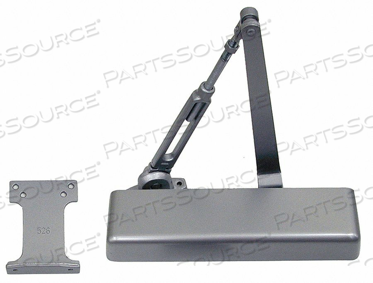 OEM#: SC81A HWPA AL FCH4269 DOOR CLOSER ALUMINUM NONHANDED by Falcon