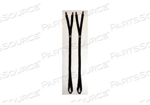 OEM#: 9056BSHIRT STAY ADJUSTABLE BLACK PK2 от Heros Pride