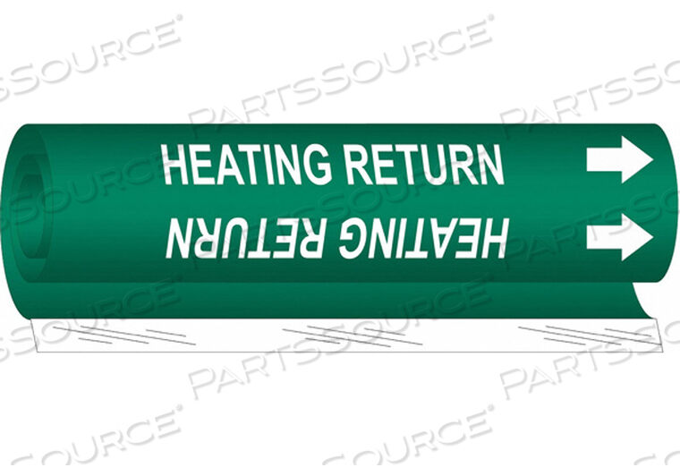 OEM#: 5823-OPIPE MARKER HEATING RETURN от Brady Americas