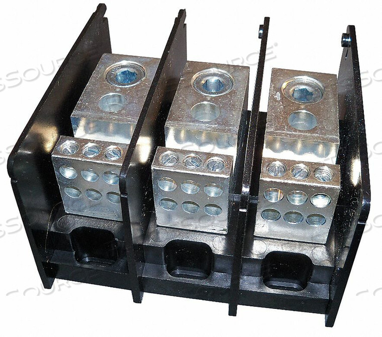 OEM#: MPDB66463PWR DIST BLOCK 380A 3P 6P SECONDARY 600V от Ferraz Shawmut