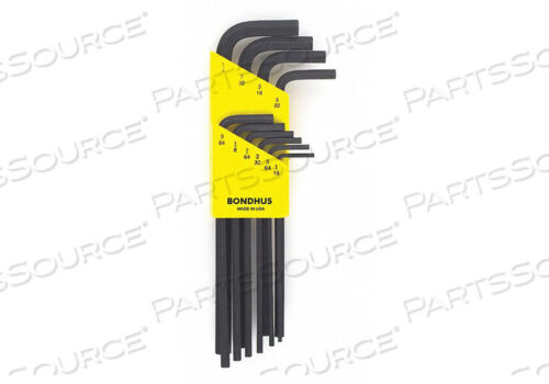 OEM#: 12138SET 10 HEX L-WRENCHES - LONG от Bondhus