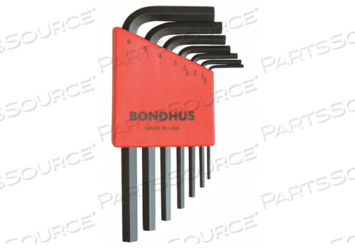 OEM#: 12292SET 7 HEX L-WRENCHES - SHORT от Bondhus
