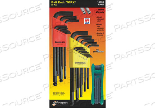 OEM#: 14138TRIPLE PACK-BALL L-WR SETS от Bondhus