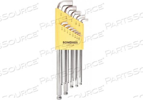 OEM#: 16737SET 13 PLATED STUBBY BALL END L-RENCHES от Bondhus