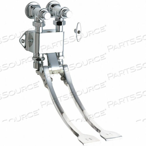 OEM#: 834-EPABCPпедальный блок 1/2 дюйма NPT с удлиненными педалями от Chicago Faucets