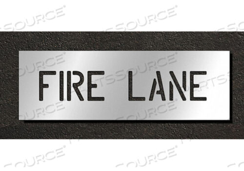 OEM#: STL-116-70431ТРАФАРЕТ ДЛЯ ПОЖАРНОЙ ПОЛОСИ НА ТРОТУАРНОЙ ДОРОГУ, 4 ДЮЙМА от RAE Products & Chemicals Corp.