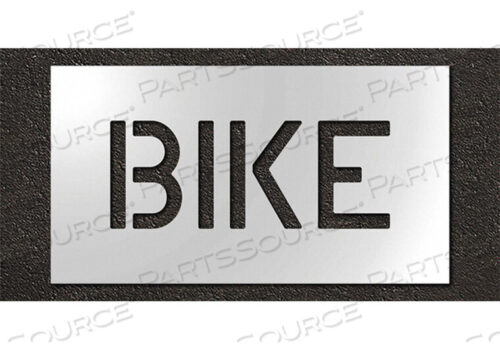 OEM#: STL-116-70617ТРАФАРЕТ ДЛЯ ВЕЛОСИПЕДА НА ТРОТУАРНОЙ ДОРОГУ 6 ДЮЙМОВ от RAE Products & Chemicals Corp.