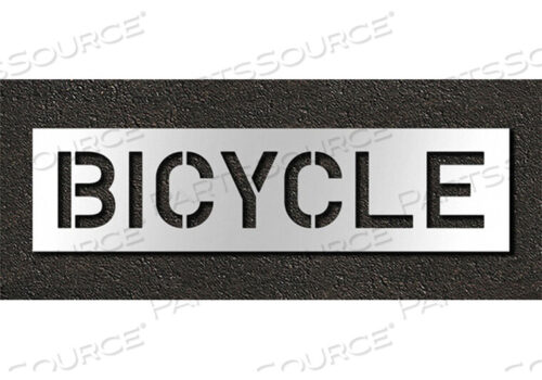 OEM#: STL-116-71018ТРАФАРЕТ ДЛЯ ТРОТУАРНОЙ РИСУНКА ВЕЛОСИПЕДА 10 ДЮЙМОВ от RAE Products & Chemicals Corp.