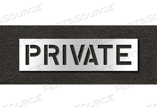 OEM#: STL-116-71029ТРАФАРЕТ ДЛЯ ТРОТУАРНОЙ ДЕКОРАЦИИ ЧАСТНЫЙ 10 ДЮЙМОВ от RAE Products & Chemicals Corp.