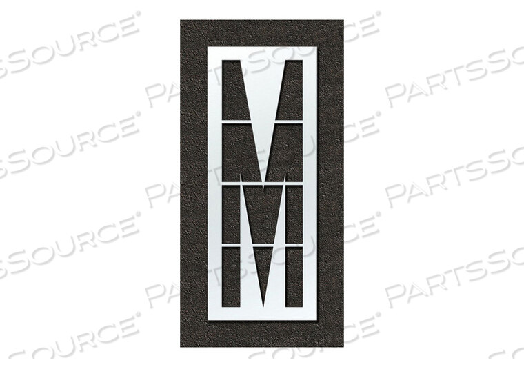 OEM#: STL-108-F120ТРАФАРЕТ ДЛЯ МАРКИРОВАНИЯ ПОРТОВЫХ ПОКРЫТИЙ M 120 ДЮЙМОВ от RAE Products & Chemicals Corp.