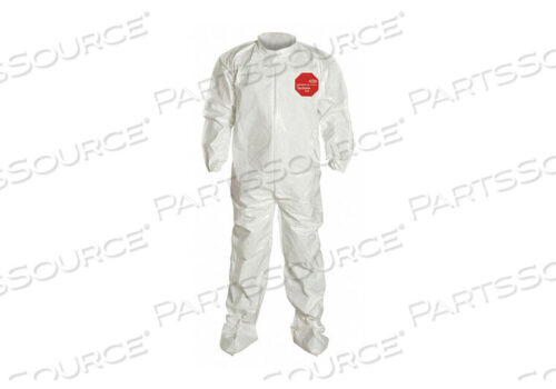 OEM#: SL121BWHLG001200КОМБИНЕЗОН С ВОРОТНИКОМ И НОСКИ БЕЛЫЙ L PK12 от DuPont
