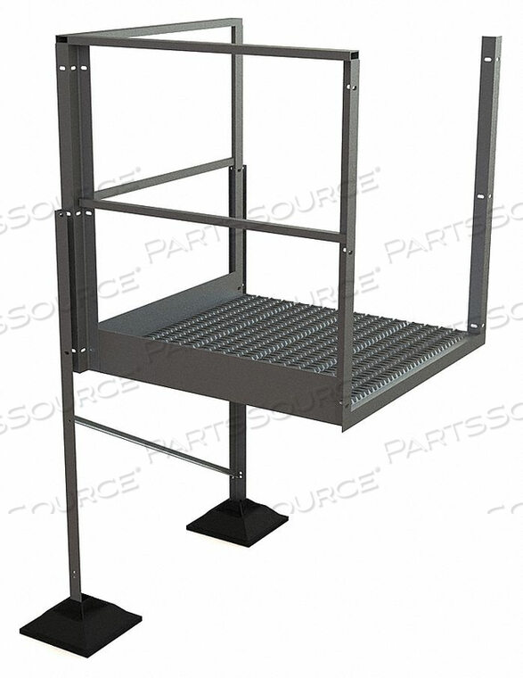 OEM#: URTTP40U-DESIGN ROOFTOP PLATFORMS - 40H TURN PLATFORM FOR 4-STEP LADDERS by Tri-Arc