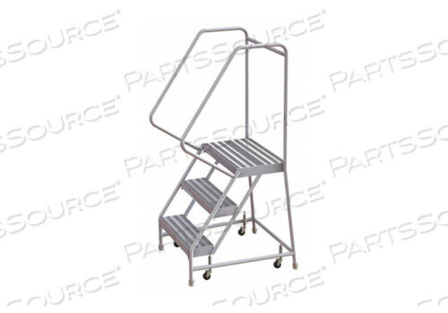 OEM#: WLAR1032443 АЛЮМИНИЕВАЯ ЛЕСТНИЦА НА КОЛЕСАХ, 24 ШТ. РЕБРИСТЫЕ СТУПЕНЬКИ, 30 ПОРУЧНЕЙ от Tri-Arc