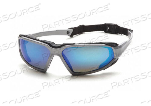 HIGHLANDER SILVER/BLK ОПРАВА СИНЕЕ ЗЕРКАЛО