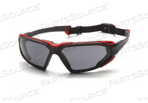 HIGHLANDER BLK/RED ОПРАВА СЕРЫЕ ЛИНЗЫ