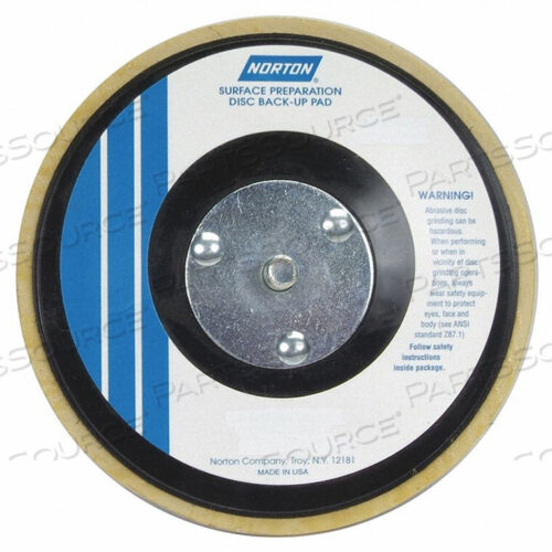 OEM#: 66261059304 HOOK-AND-LOOP DSC BU PAD 4D от Norton | Saint-Gobain Abrasives