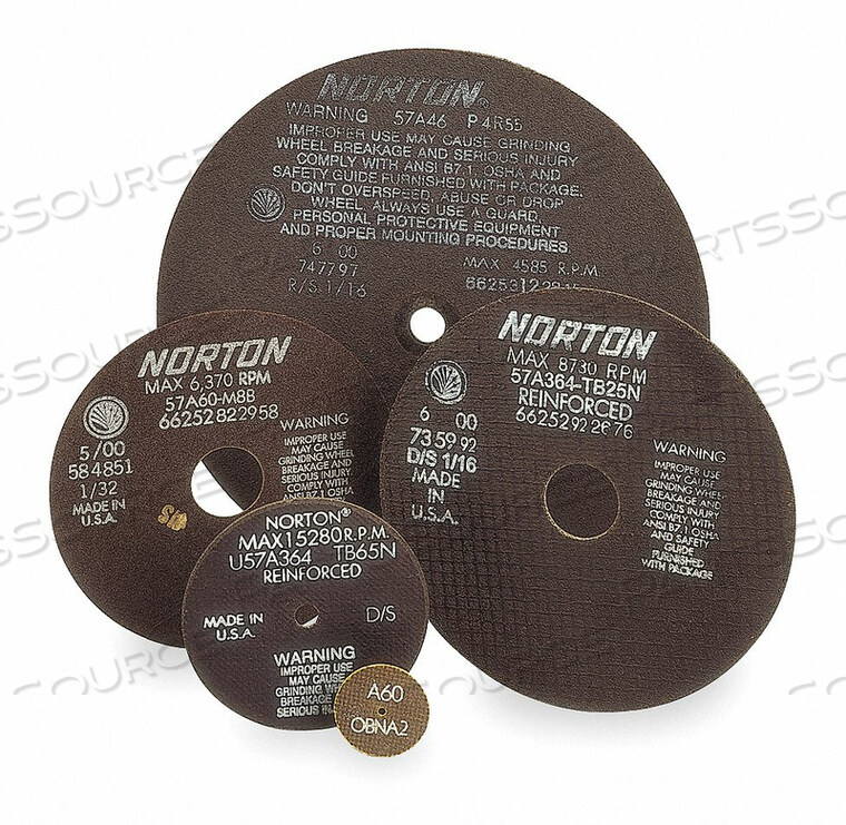 OEM#: 66252922983CUTOFF WHL 57A60-M8B 7 X.035 X1-1/4 от Norton | Saint-Gobain Abrasives