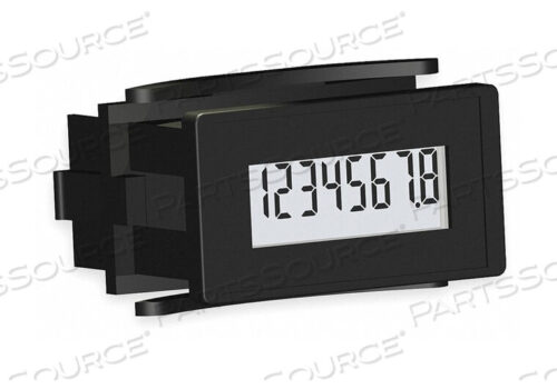 OEM#: 6320-1000-0000ЖК-ДИСПЛЕЙ СЧЕТЧИКА ЧАСОВ 8 ЦИФР ABS/PC BLEND от Trumeter