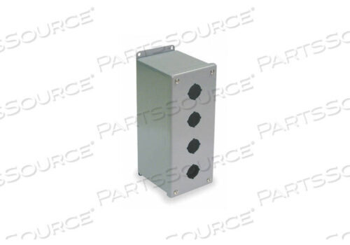 OEM#: PBGX4PUSHBUTTON КОРПУС 22MM 4 ОТВЕРСТИЯ СТАЛЬ от Hubbell Power Systems