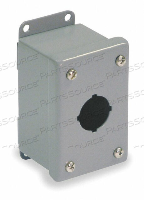 OEM#: PSL1PUSHBUTTON ENCLOSURE 30MM 1 HOLE STEEL от Hubbell Power Systems
