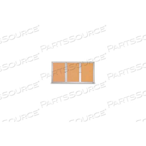 OEM#: UV407ТРЕХДВЕРНАЯ УЛИЧНАЯ ПРОБКОВАЯ ДОСКА - 72Ш X 36 от United Visual Products