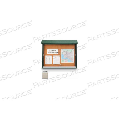 OEM#: UVMC5240-LGРАЗДВИЖНАЯ ДВЕРЬ УЛИЧНЫЙ ЦЕНТР СООБЩЕНИЙ - 52 Ш X 40 В - СВЕТЛО-СЕРЫЙ от United Visual Products