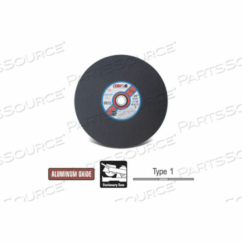 ОТРЕЗНОЙ КРУГ 10 X 5/8 24 ЗЕРНИСТОСТЬ ТИП 1 ОКСИД АЛЮМИНИЯ