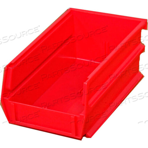 ЯЩИКИ ДЛЯ ХРАНЕНИЯ 7-3/8D X 4W X 3H КРАСНЫЕ (10 ШТ.)