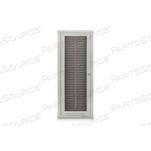 OEM#: UV4220АЛЮМИНИЕВЫЙ ШКАФ ДЛЯ БЕЙДЖЕЙ И КАРТОЧЕК ТАБЛИЧНОГО УЧЕТА, 60 СЛОТОВ, 13 Ш X 3-1/4 Д X 35 В, САТИН от United Visual Products