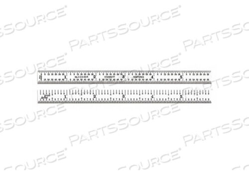 OEM#: C303SR-6RULER ПОЛНОСТЬЮ ГИБКАЯ СТАЛЬНАЯ 6 Д X 3/4 Ш от Starrett