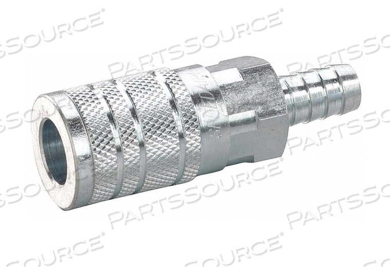 OEM#: 30E697QUICK CONNECT SOCKET 1/4 BODY 1/4 BARB by Speedaire
