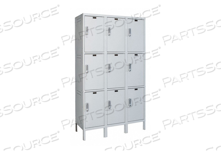 OEM#: UELBP3518-3A-PLШКАФЧИК ДЛЯ НОУТБУКА/РЮКЗАКА, 45X21X24, 3 ЯРУСА, 3 ШИРИНЫ, В СБОРЕ - СВЕТЛО-СЕРЫЙ от Hallowell