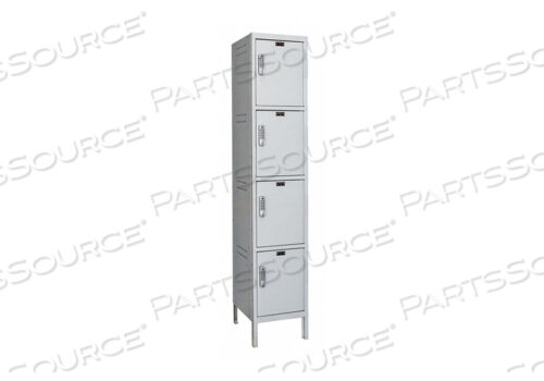 OEM#: UELBP1818-4A-PLFOUR TIER 4-ДВЕРНЫЙ ШКАФЧИК ДЛЯ НОУТБУКА/РЮКЗАКА, 18 Ш x 21 Д x 18 В, СВЕТЛО-СЕРЫЙ, СБОРКА Hallowell