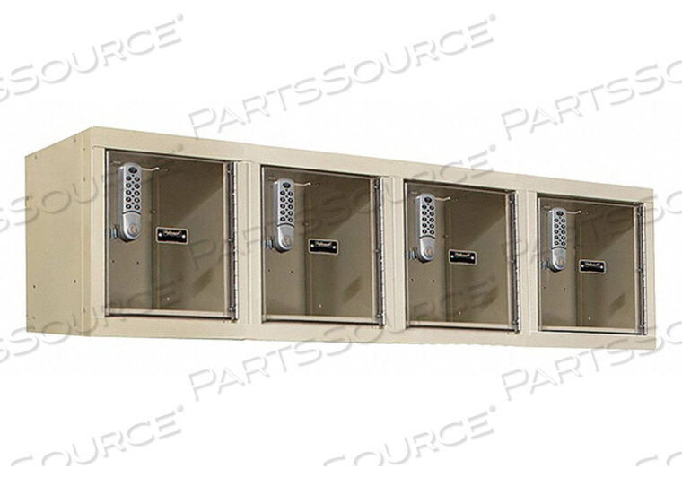 OEM#: UESVP1482-4WM-PTSОДНОЯРУСНЫЙ 4-ДВЕРНЫЙ БЕЗОПАСНЫЙ ШКАФЧИК С ЗАМКАМИ DIGITECH, 12 Ш x 12 Д x 12 В, КОРИЧНЕВЫЙ, В РАЗОБРАННОМ СОСТОЯНИИ от Hallowell