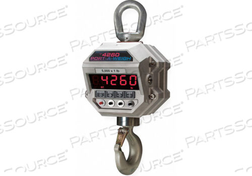 ВЕСЫ КРАНОВЫЕ СВЕТОДИОДНЫЕ ГРУЗОПОДЪЕМНОСТЬЮ 20 000 ФУНТОВ.