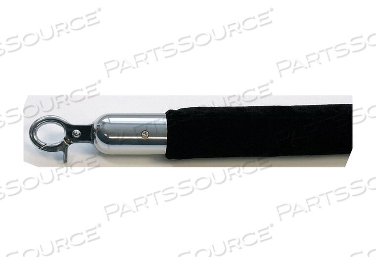 OEM#: QWAYROPE-33-6-1PБАРЬЕРНЫЙ КАНАТ 1-1/2 ДЮЙМА X 6 ФУТОВ ЧЕРНЫЙ от Queueway