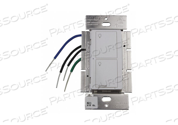 OEM#: PD-5S-DV-WHБЕСПРОВОДНОЙ РЧ-КОММУТАТОР 120–277 В ПЕРЕМЕННОГО ТОКА БЕЛЫЙ от Lutron