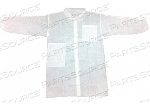 OEM#: 32KF59H8179 ОДНОРАЗОВЫЙ ЛАБОРАТОРНЫЙ ХАЛАТ XL БЕЛЫЙ PK30 от Condor