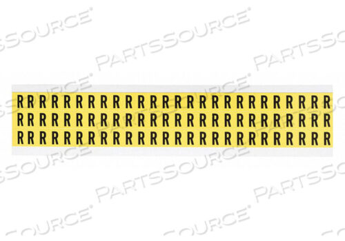 OEM#: 3410-RLETTER LABEL R 1/2IN.HX11/32IN.W VINYL от Brady Americas