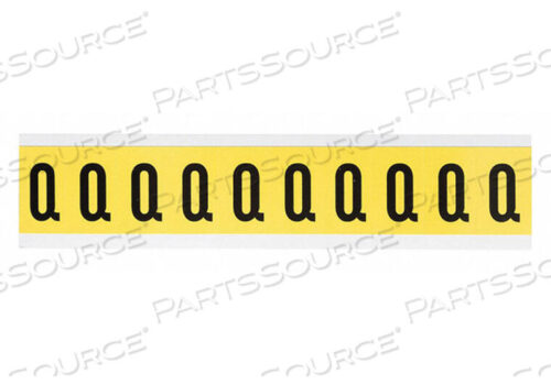 OEM#: 3430-QБУКВА ЭТИКЕТКА Q 1-1/2IN.HX7/8IN.W VINYL от Brady Americas