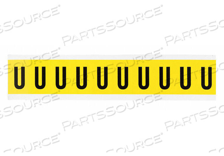 OEM#: 3430-ULEBERT LABEL U 1-1/2IN.HX7/8IN.W VINYL от Brady Americas