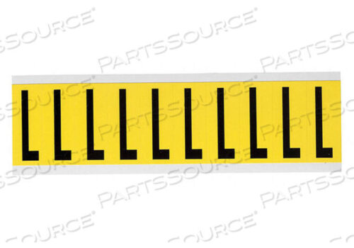 OEM#: 3440-LLETTER LABEL L 2-1/4IN.HX7/8IN.W от Brady Americas