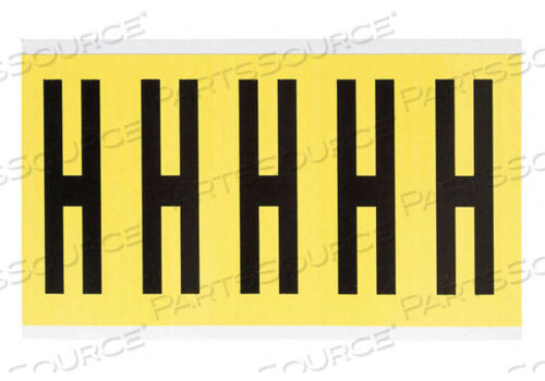 OEM#: 3460-HLETTER LABEL H 5IN.HX1-3/4IN.W VINYL от Brady Americas