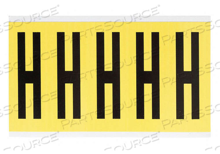 OEM#: 3460-HLETTER LABEL H 5IN.HX1-3/4IN.W VINYL от Brady Americas