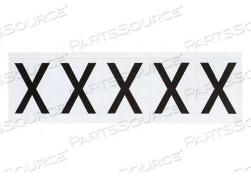 OEM#: 9714-XLETTER LABEL 2-1/4 H 1-13/16 W PK5 от Brady Americas
