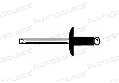 ЗАКЛЕПКА 3/16 D X 0,950 L PK2500