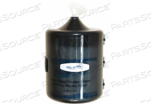 OEM#: WA-FAC-DISPCENTER-PULL FACILITY WIPES DISPENSER, ЧЕРНЫЙ от Wipe-A-Way
