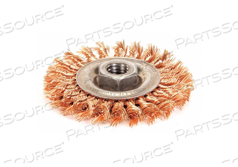OEM#: 93808 ЩЕТОЧНЫЙ КОЛЕСИК TWIST WIRE С РЕЗЬБОВЫМ ВИНТОМ от Weiler