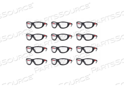 OEM#: 48-73-2041X12ЗАЩИТНЫЕ ОЧКИ 12 PK ПРОЗРАЧНЫЕ ЛИНЗЫ от Milwaukee Electric Tools