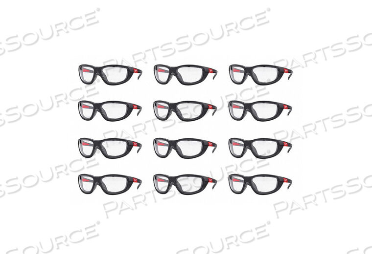 OEM#: 48-73-2041X12ЗАЩИТНЫЕ ОЧКИ 12 PK ПРОЗРАЧНЫЕ ЛИНЗЫ от Milwaukee Electric Tools